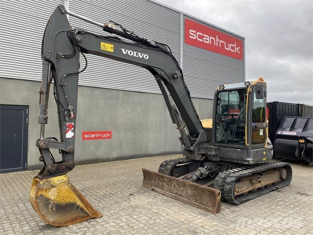 Volvo ECR88 Kolesové rýpadlá