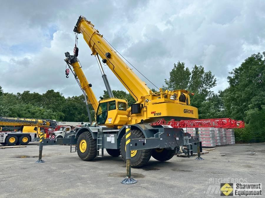 Grove GRT 8100 Žeriavy pre ťažký terén