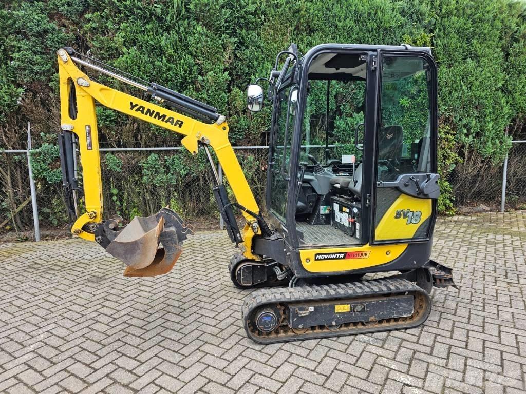 Yanmar SV 18 Mini rýpadlá < 7t