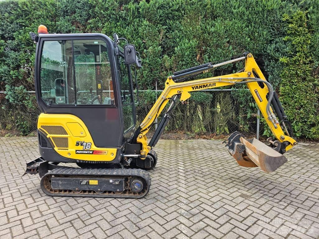 Yanmar SV 18 Mini rýpadlá < 7t