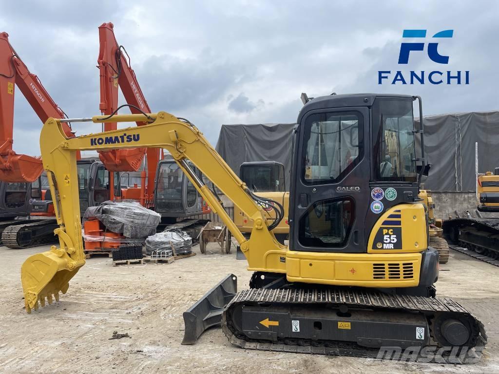 Komatsu PC 55 MR Pásové rýpadlá