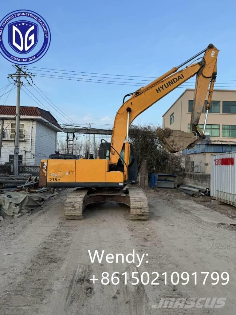 Hyundai 215VS Pásové rýpadlá