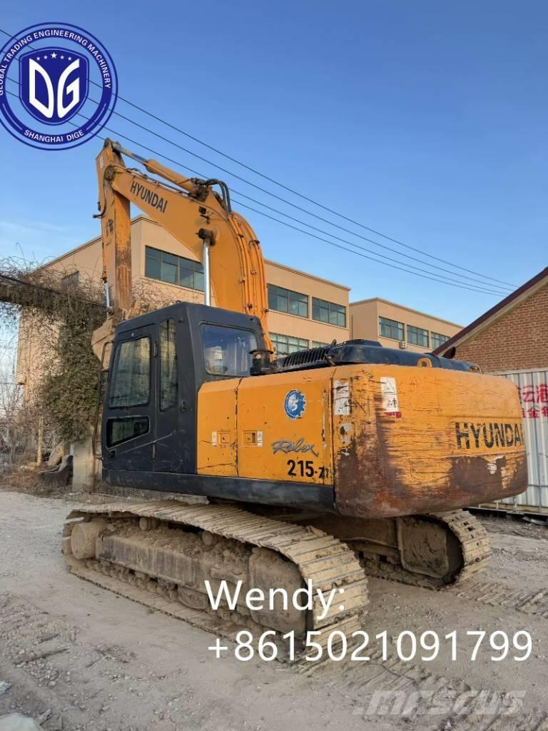 Hyundai 215VS Pásové rýpadlá