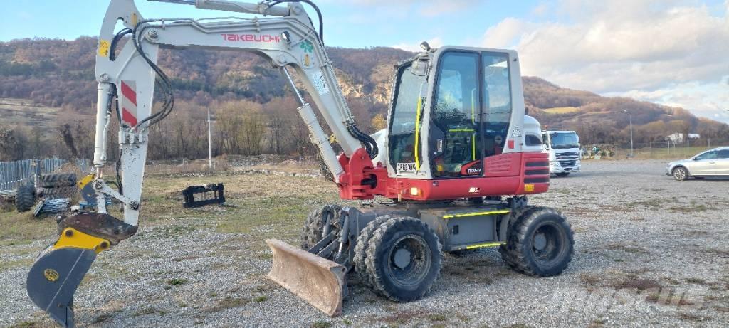 Takeuchi TB 295 W Kolesové rýpadlá