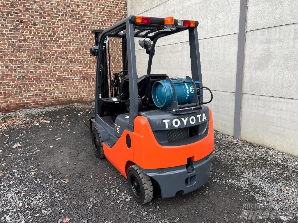 Toyota 02-8 FGF 15 LPG vozíky
