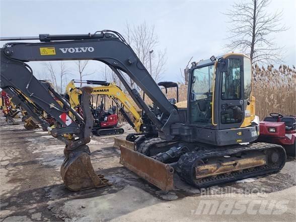 Volvo ECR88D Pásové rýpadlá