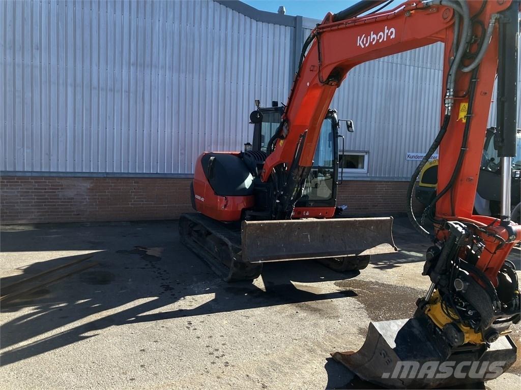 Kubota KX 080-4 A2 Midi rýpadlá 7 t - 12 t