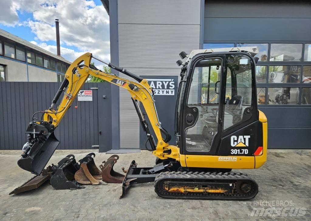 CAT 301.7 D Mini rýpadlá < 7t