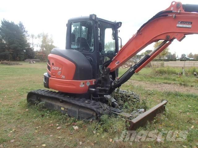 Kubota U 55-4 Mini rýpadlá < 7t