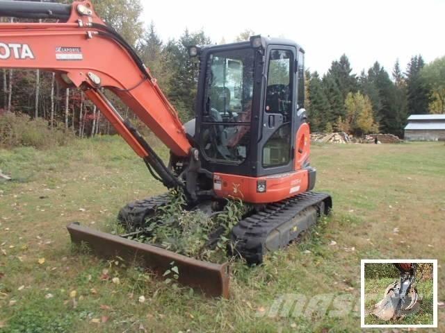 Kubota U 55-4 Mini rýpadlá < 7t