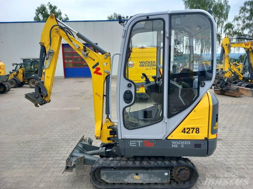 Wacker Neuson ET16 Pásové rýpadlá