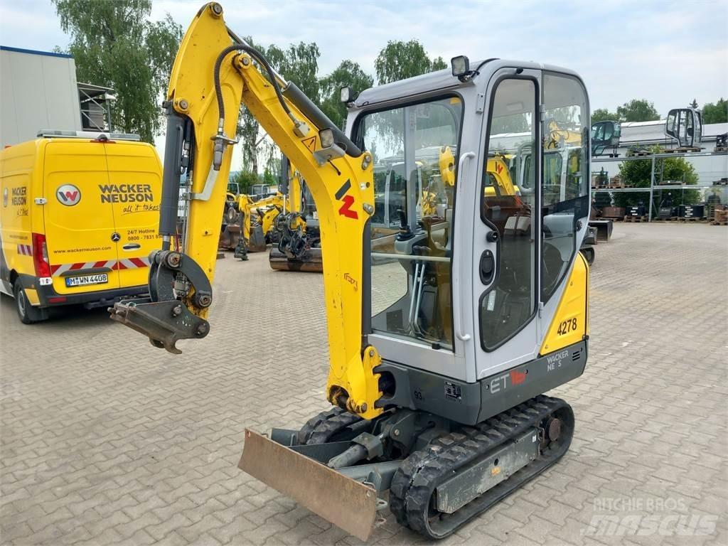 Wacker Neuson ET16 Pásové rýpadlá