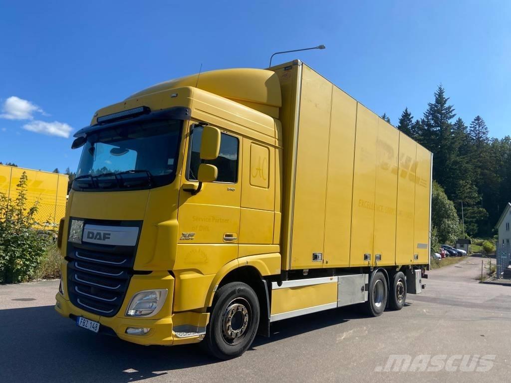 DAF FAN XF Skriňová nadstavba