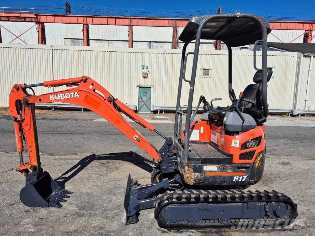 Kubota U 17 Mini rýpadlá < 7t