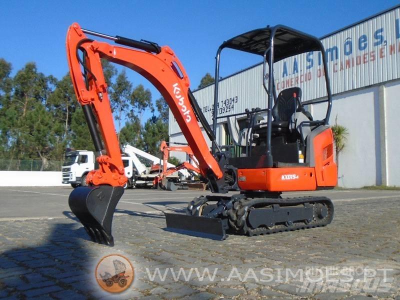 Kubota KX 019-4 Mini rýpadlá < 7t
