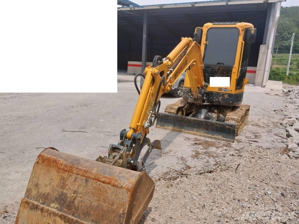 Hyundai Robex 35 Z-9 Mini rýpadlá < 7t