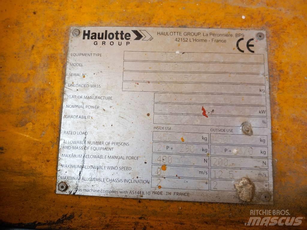 Haulotte Compact 10 Nožnicové zdvíhacie plošiny