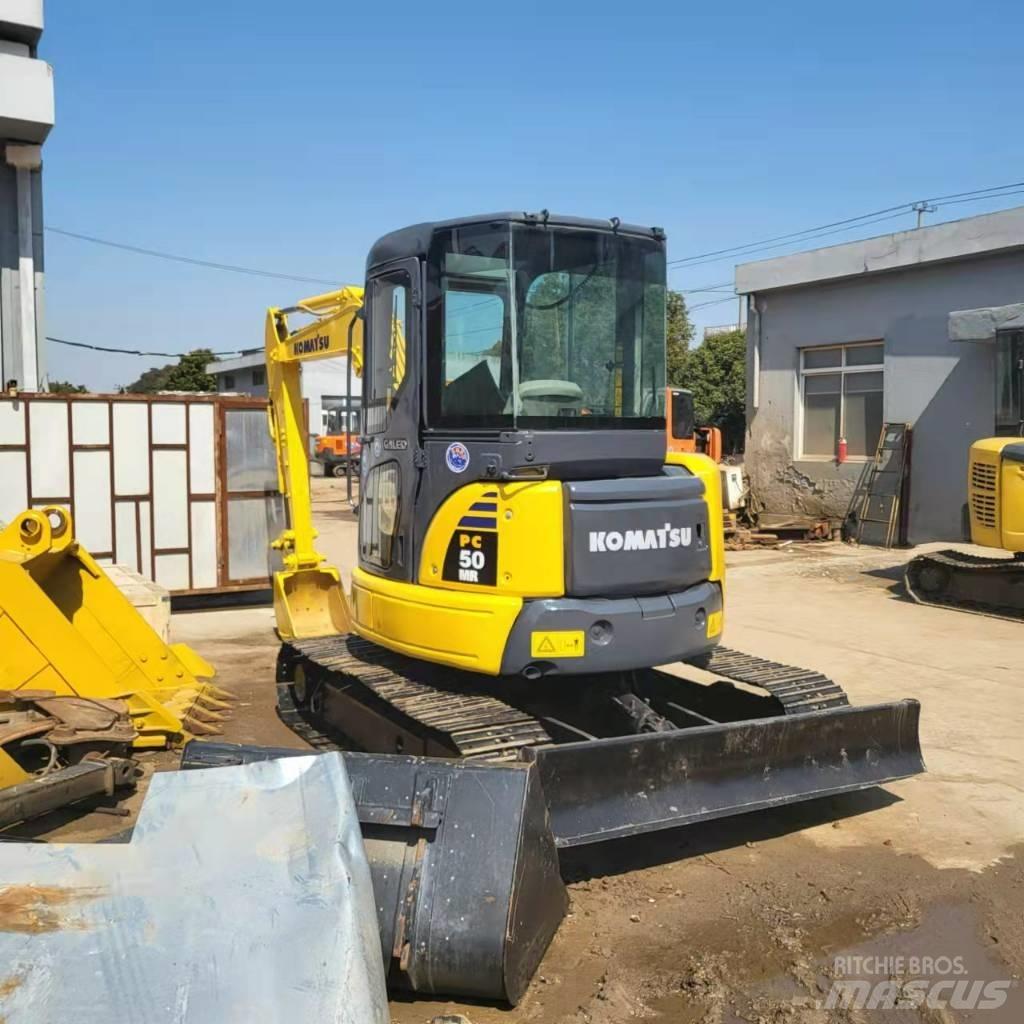 Komatsu PC50 Pásové rýpadlá
