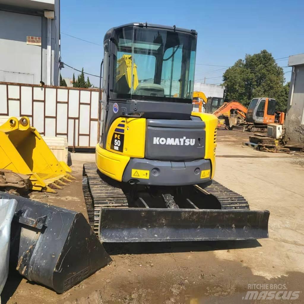 Komatsu PC50 Pásové rýpadlá