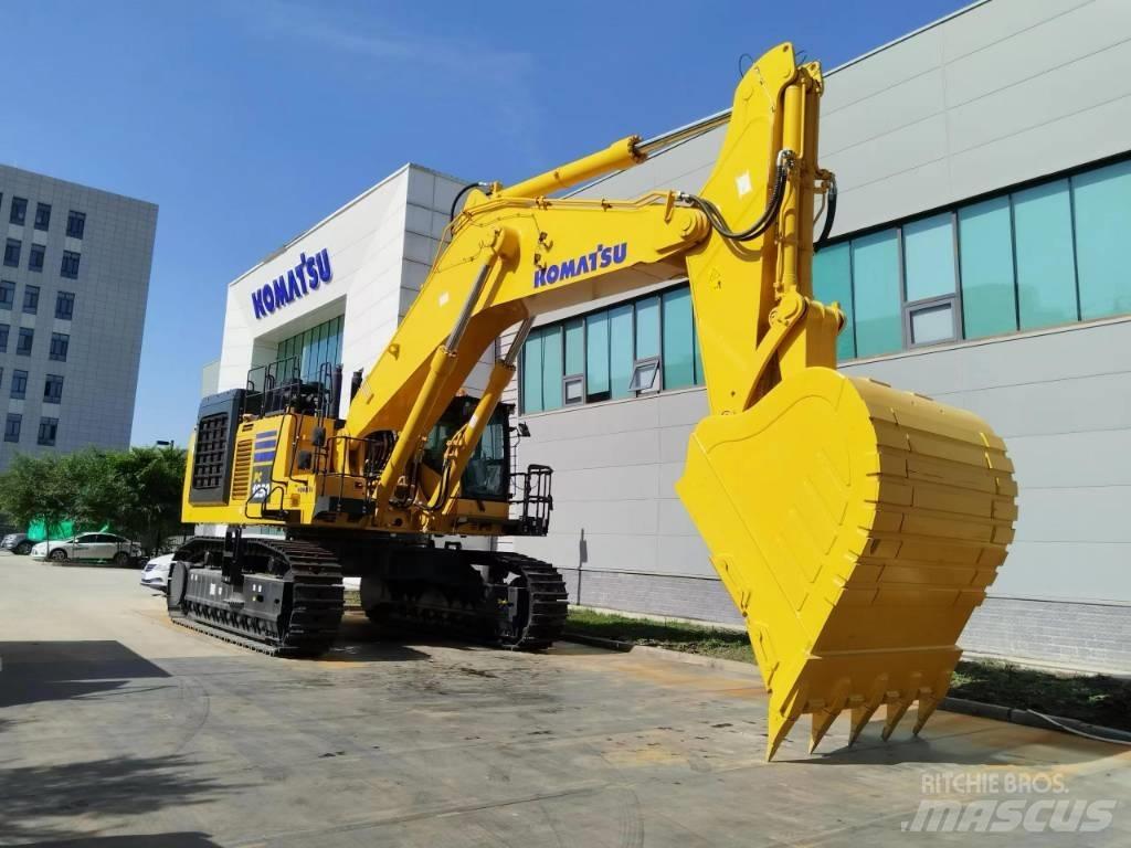 Komatsu 1250 Pásové rýpadlá