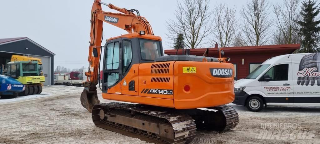 Doosan DX 140 LC-3 Pásové rýpadlá