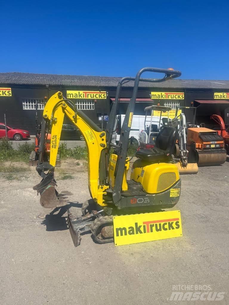 Wacker Neuson 803 RD Mini rýpadlá < 7t