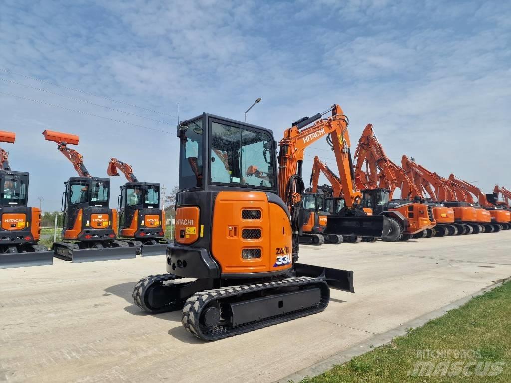 Hitachi ZX 33 U-6 Mini rýpadlá < 7t