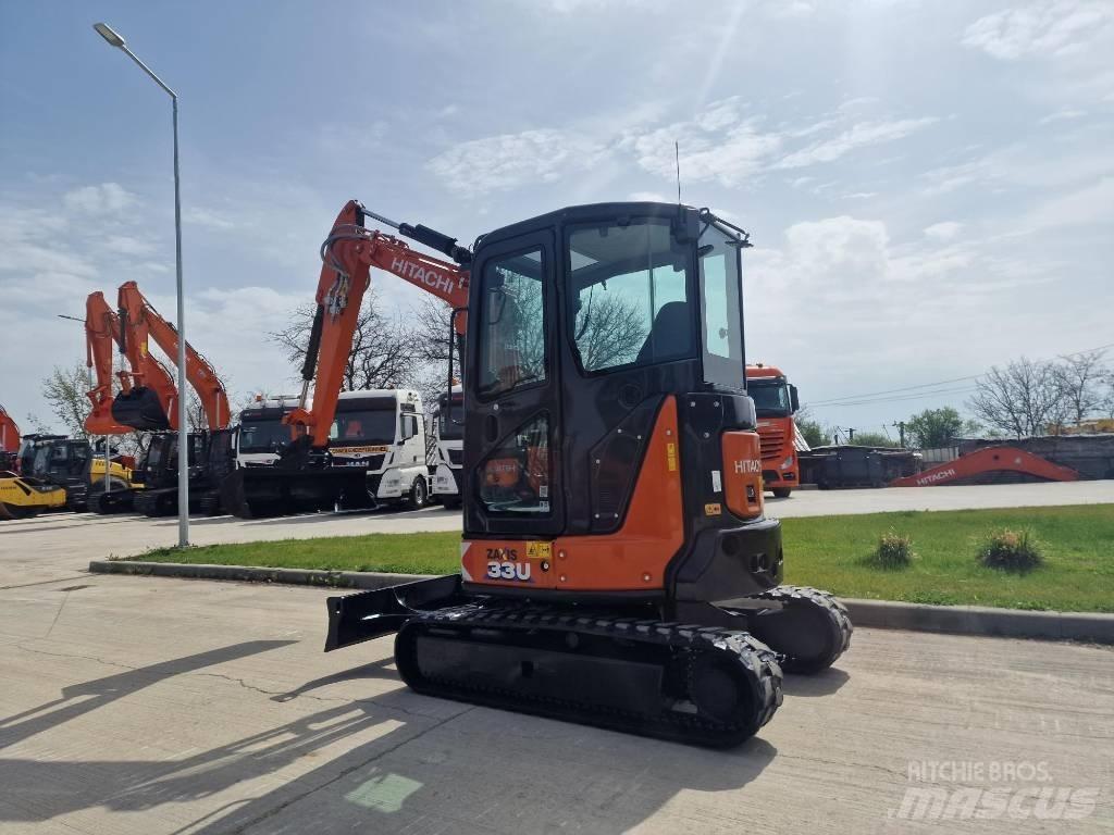 Hitachi ZX 33 U-6 Mini rýpadlá < 7t