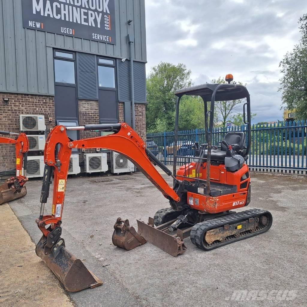 Kubota U 17-3 Mini rýpadlá < 7t
