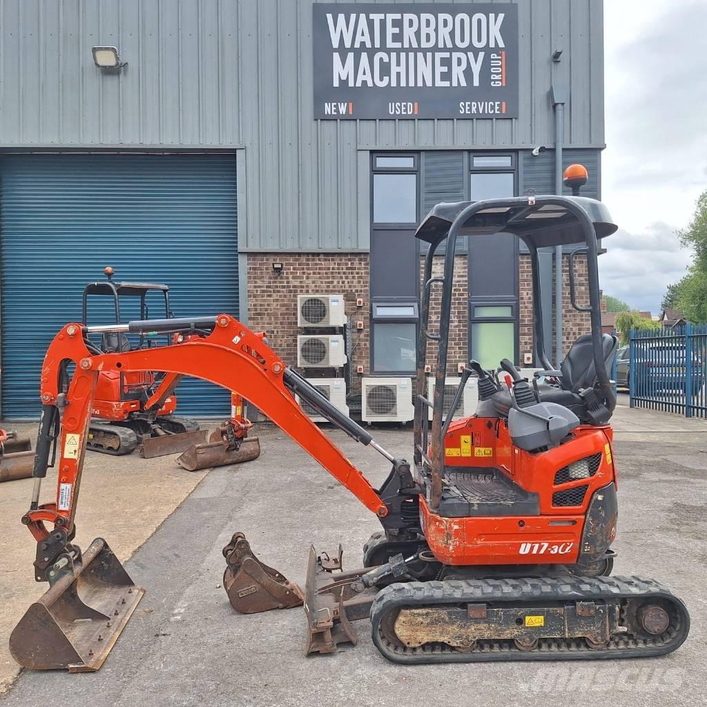 Kubota U 17-3 Mini rýpadlá < 7t