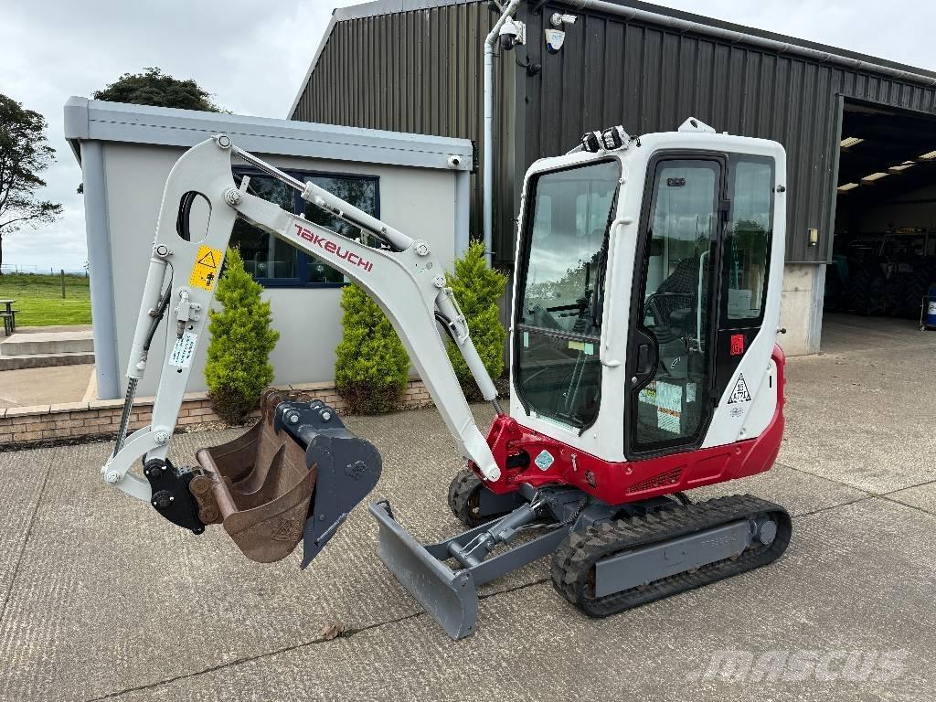 Takeuchi TB 216 Mini rýpadlá < 7t