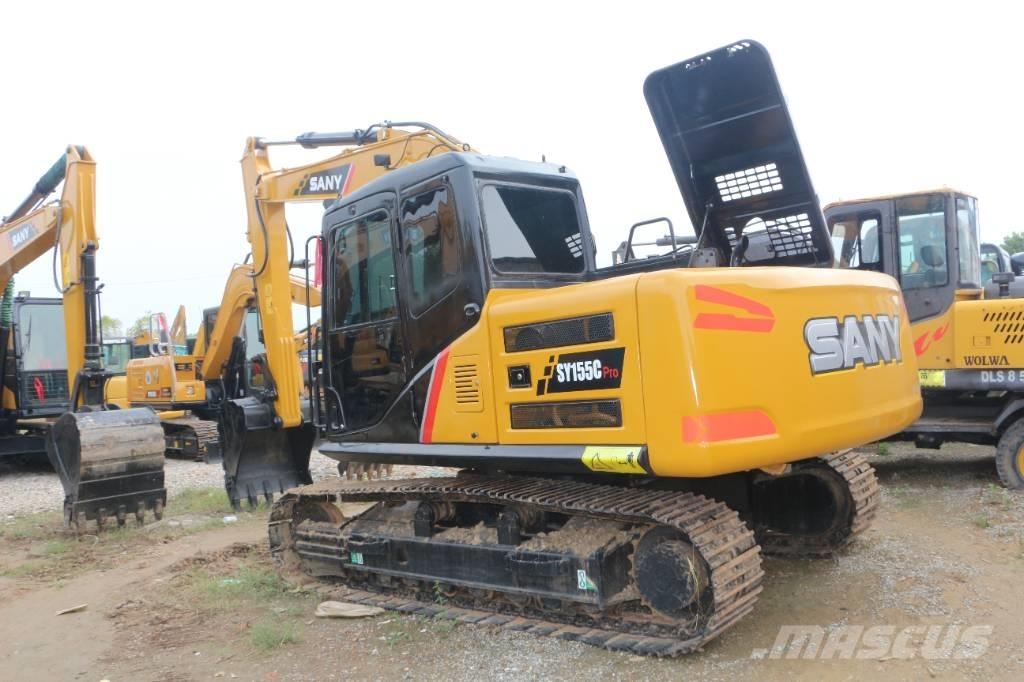 Sany 165 Pásové rýpadlá