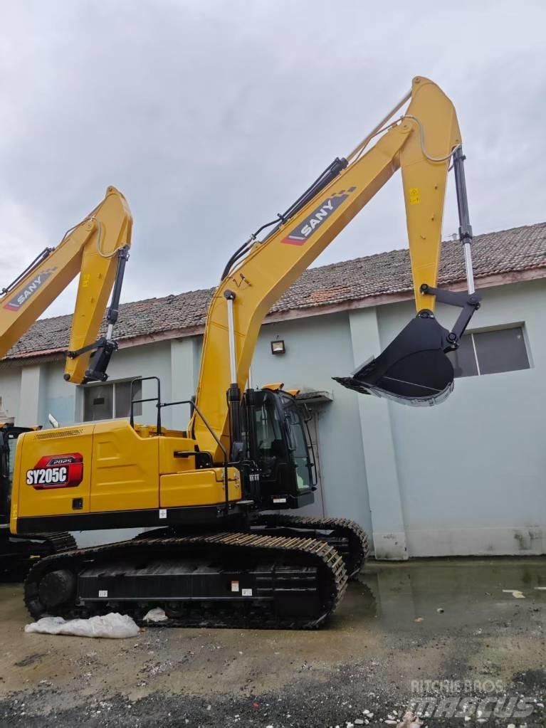Sany SY 205 C-S Pásové rýpadlá