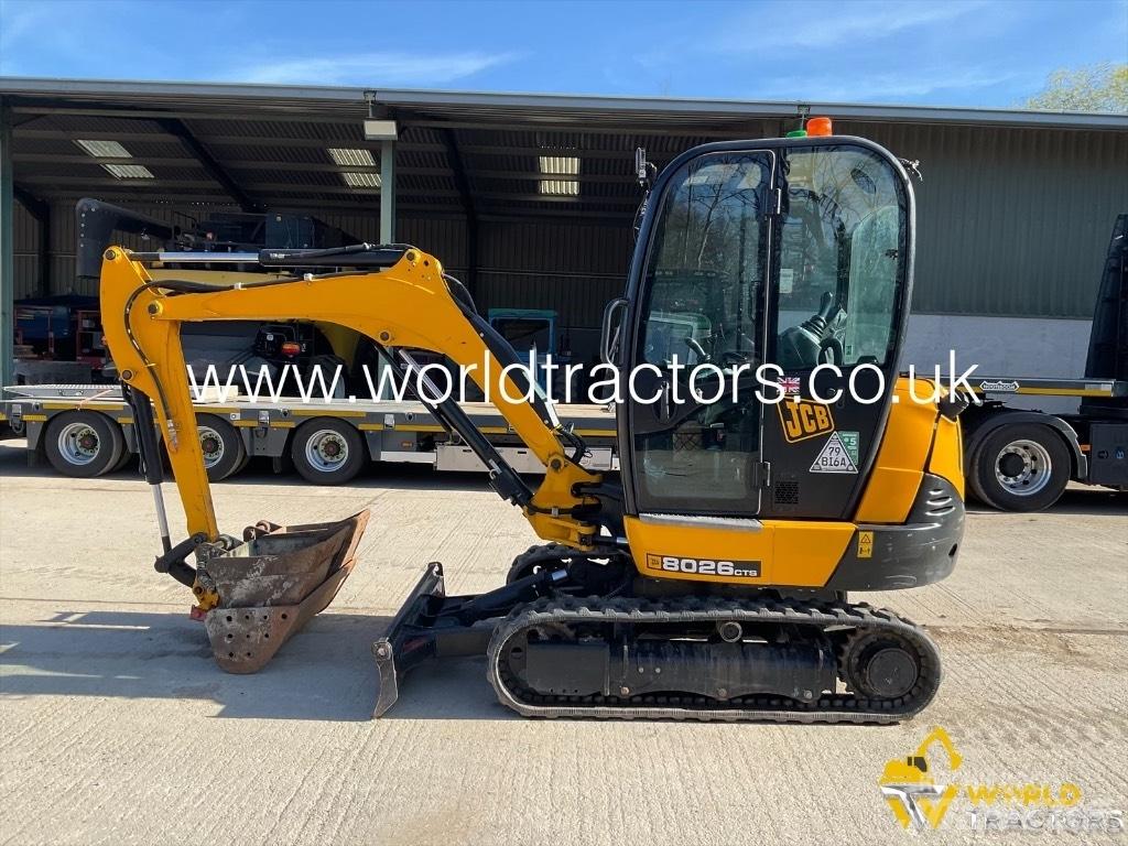 JCB 8026 CTS Mini rýpadlá < 7t