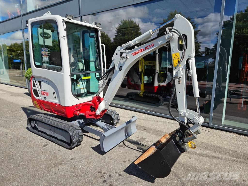 Takeuchi TB 216 Mini rýpadlá < 7t