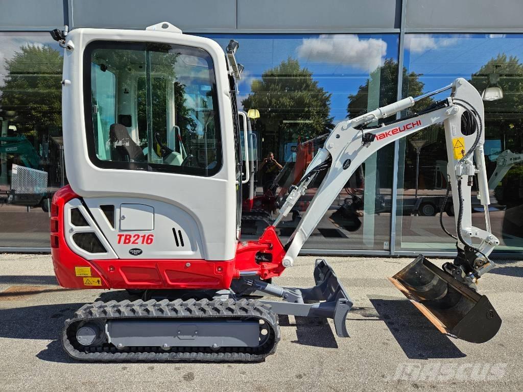 Takeuchi TB 216 Mini rýpadlá < 7t