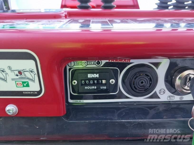 Yanmar C 08 Stavebné sklápače
