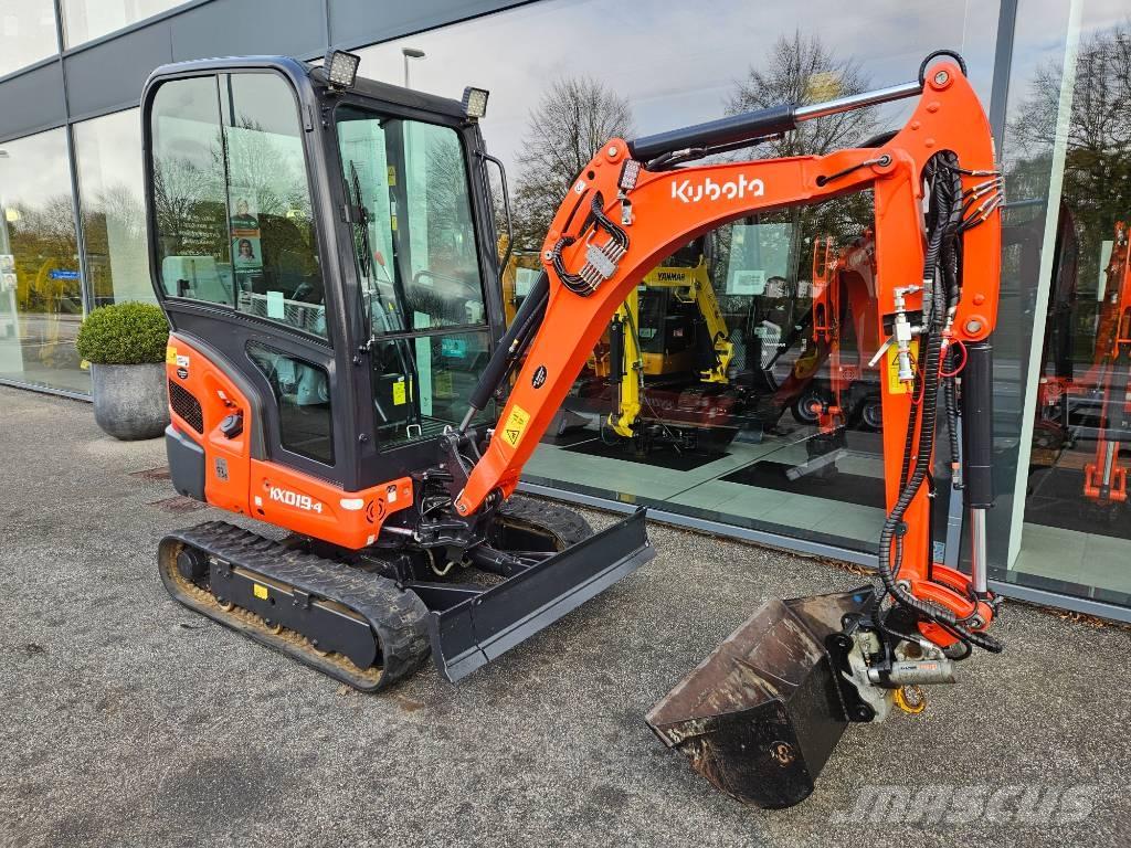Kubota KX 019-4 Mini rýpadlá < 7t