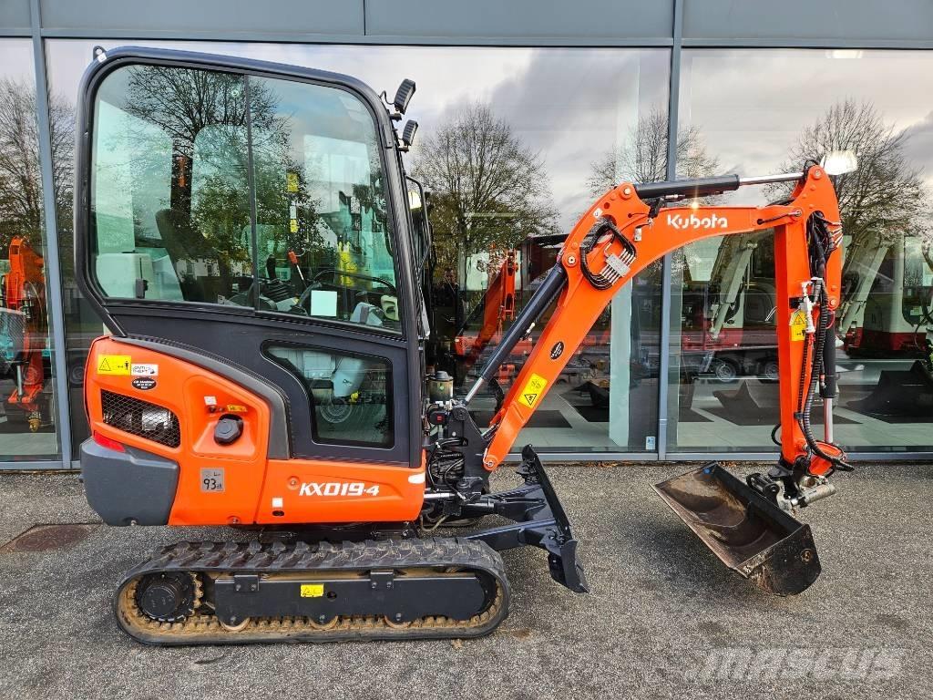 Kubota KX 019-4 Mini rýpadlá < 7t