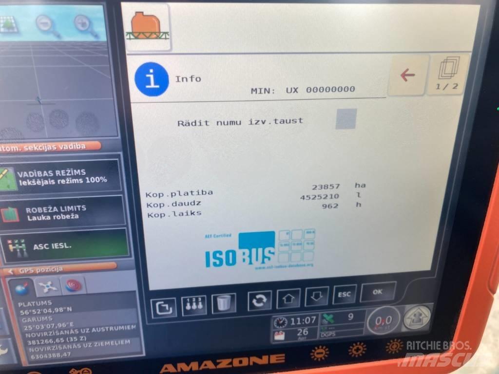 Amazone UX 5200 Ťahané postrekovače