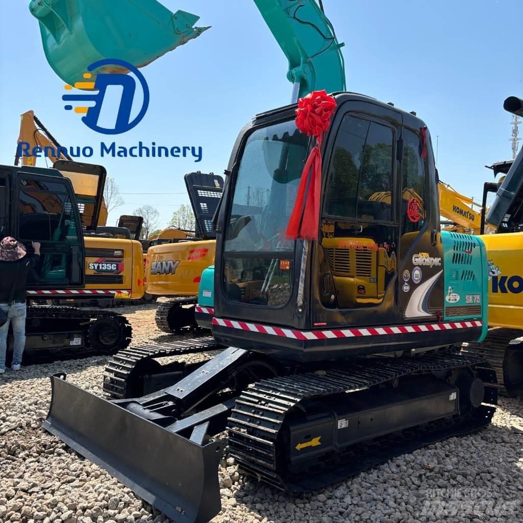 Kobelco SK75 Pásové rýpadlá
