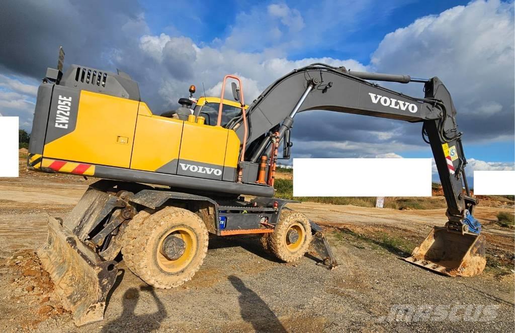 Volvo EW 205 D Kolesové rýpadlá