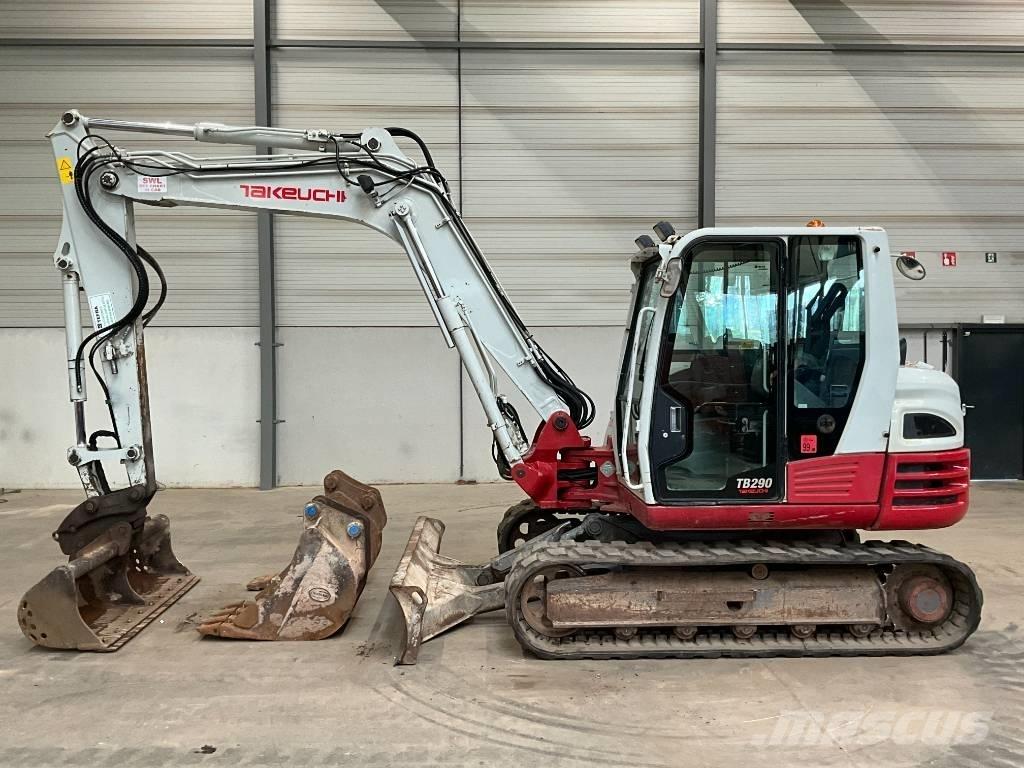 Takeuchi TB 290 Midi rýpadlá 7 t - 12 t