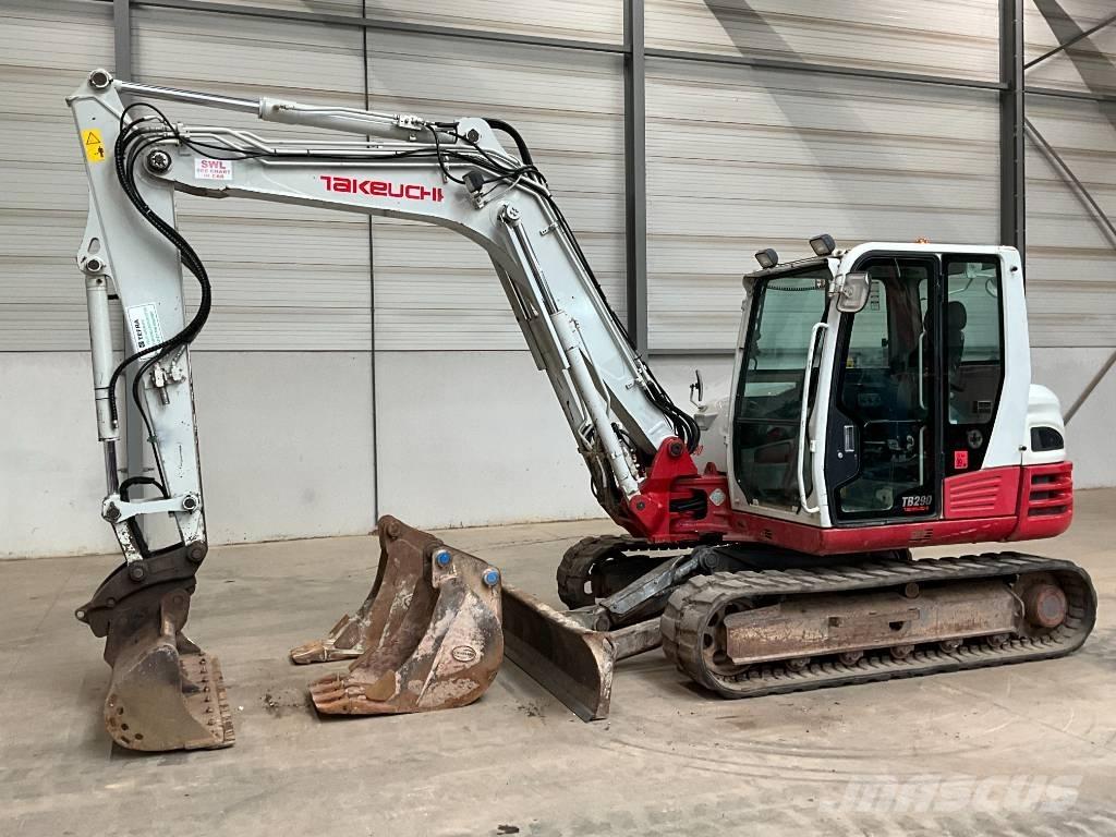 Takeuchi TB 290 Midi rýpadlá 7 t - 12 t