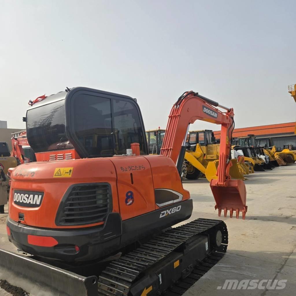 Doosan DX 60-9 C Mini rýpadlá < 7t