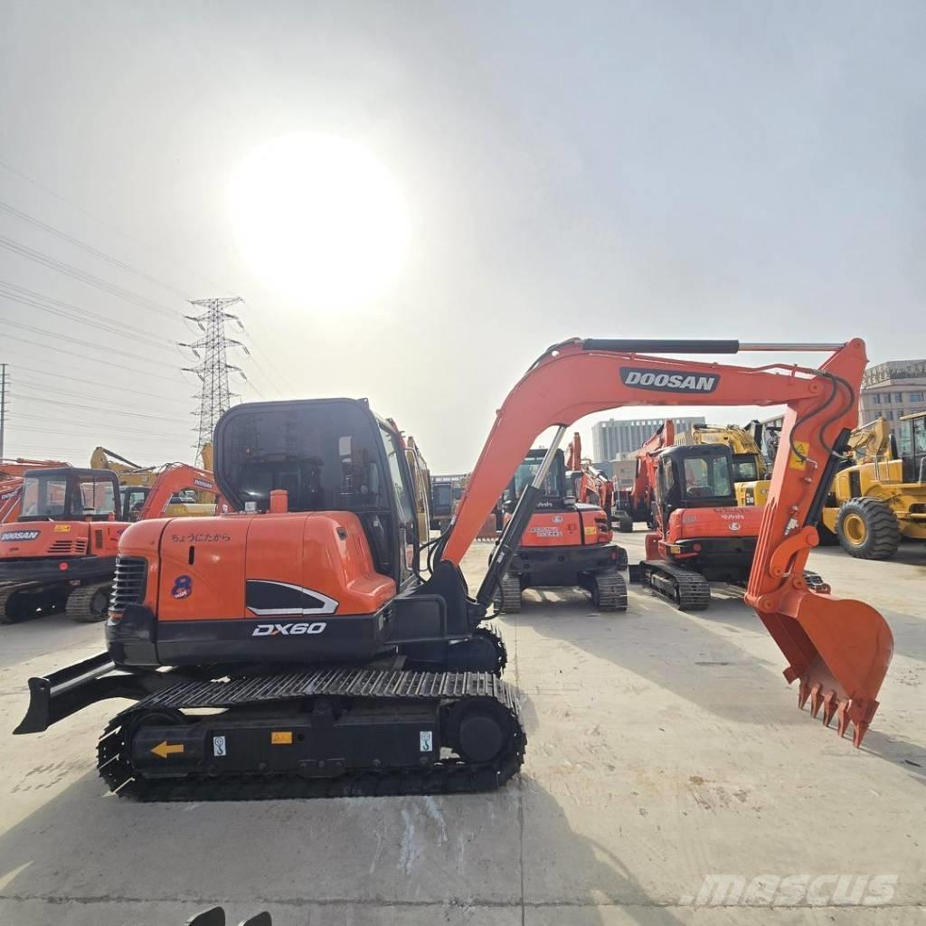 Doosan DX 60-9 C Mini rýpadlá < 7t