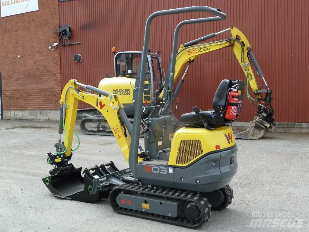 Wacker Neuson 803 Mini rýpadlá < 7t