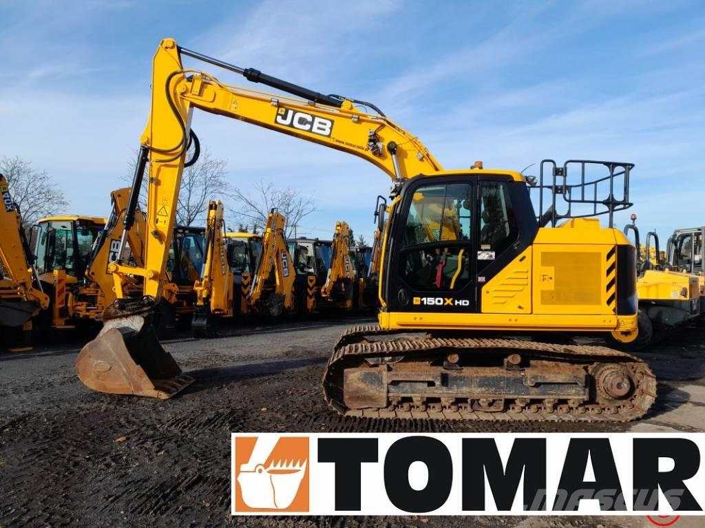 JCB 150 X Pásové rýpadlá