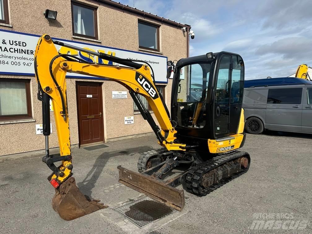 JCB 8026 CTS Mini rýpadlá < 7t