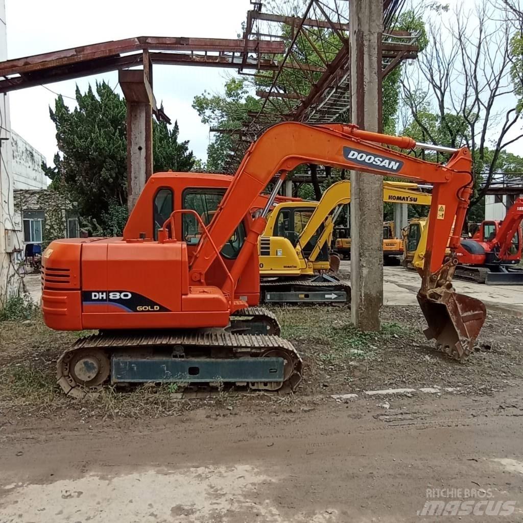 Doosan DH 80 Mini rýpadlá < 7t